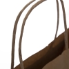 Bespoke Luxury Printed Twisted Handle Kraft Bag Ref Starbucks