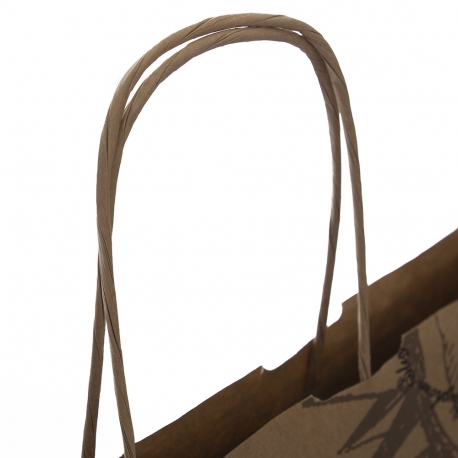 Bespoke Printed Twisted Handle Kraft Paper Bag Ref Harry Potter Bespoke Printed Twisted Handle Kraft Paper Bag Ref Harry Potter