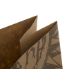 Bespoke Printed Twisted Handle Kraft Paper Bag Ref Harry Potter