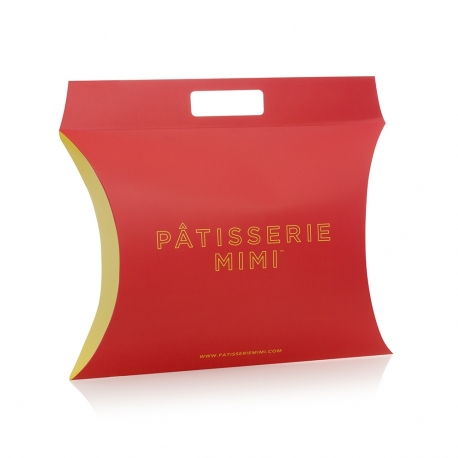 Large Printed Pillow Boxes - Ref Patisserie Mimi