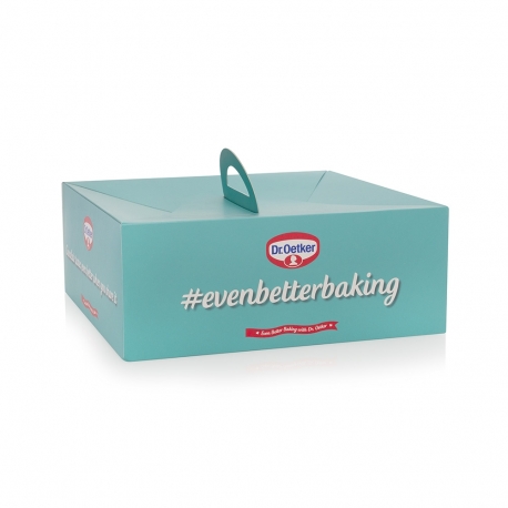 Pantone Matched Fold Flat Cakebox Ref. Dr Oetker Pantone Matched Fold Flat Cakebox Ref. Dr Oetker