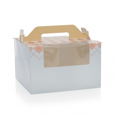 Printed Folding Patterned Cupcake Boxes Printed Folding Patterned Cupcake Boxes