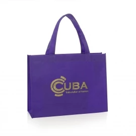 Non-Woven Gold Pantone Carrier Bag Ref. Cuba