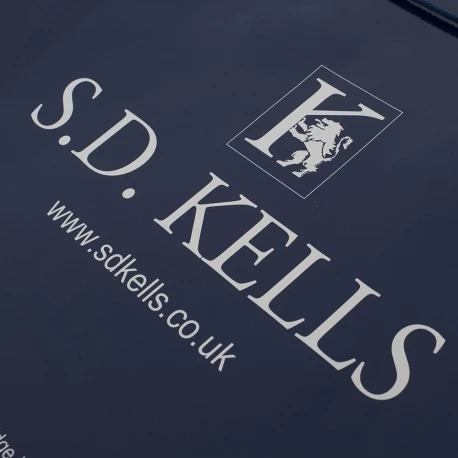Two Colour Printed Luxury Gloss Paper Bags With Rope Handles - Ref. S.D Kells Two Colour Printed Luxury Gloss Paper Bags With Rope Handles - Ref. S.D Kells