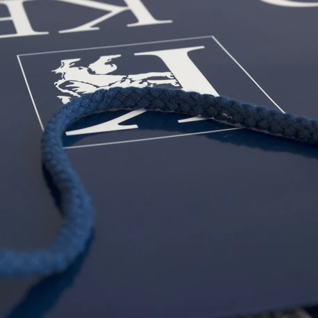 Two Colour Printed Luxury Gloss Paper Bags With Rope Handles - Ref. S.D Kells Two Colour Printed Luxury Gloss Paper Bags With Rope Handles - Ref. S.D Kells