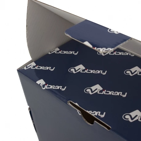 Gloss Laminated Corrugated Mailing box Ref. CV Library Gloss Laminated Corrugated Mailing box Ref. CV Library
