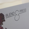 Die cut handle luxury paper bag Ref Blend&Press