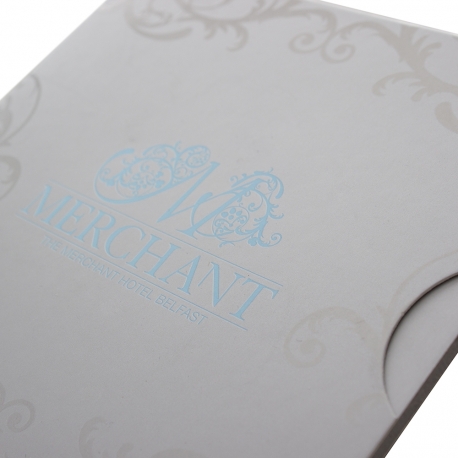 Bespoke Luxury Gift card Boxes with Spot UV - ref. Merchant