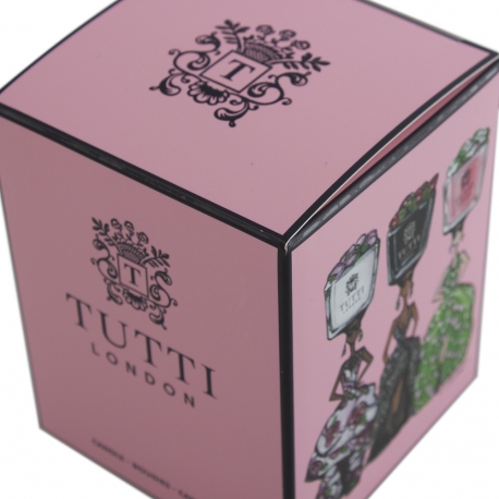 Fold flat paperboard candle box ref Tutti Fold flat paperboard candle box ref Tutti