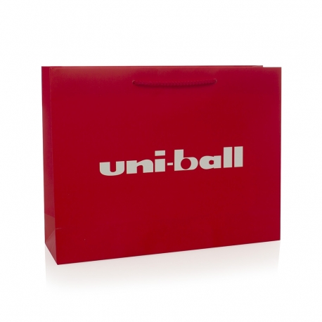 Luxury Matt Laminated Paper Bag ref Uniball Luxury Matt Laminated Paper Bag ref Uniball