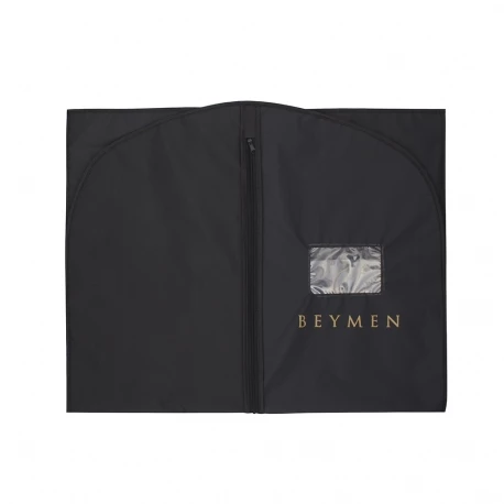 Non-Woven PP Suit carrier with Gold Foil ref Beymen Non-Woven PP Suit carrier with Gold Foil ref Beymen