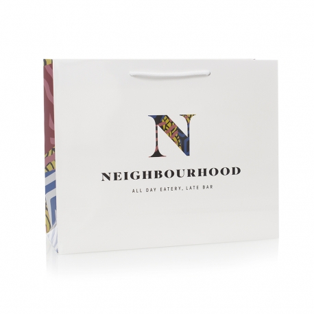 Printed Luxury Paper Gloss Bags New Size NEIGHBOURHOOD Printed Luxury Paper Gloss Bags New Size NEIGHBOURHOOD