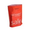 LDPE Patch Handle Carrier Bags Menarys Red