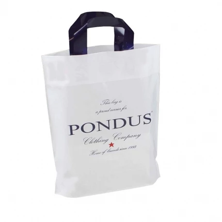 LDPE Flexi Loop Handle Carrier Bags LDPE Flexi Loop Handle Carrier Bags