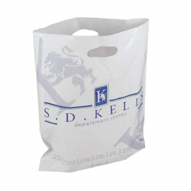 Printed LDPE Die Cut Bags With Multi-Colour print – Ref. S.D.Kells