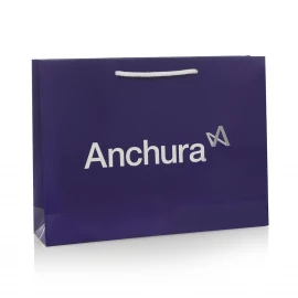 Luxury Gloss Rope handle paper bags ref Anchura