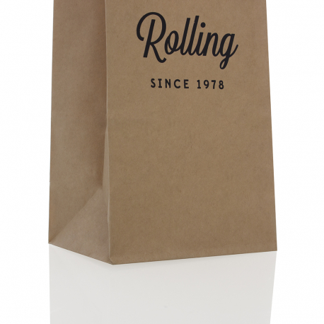Brown Kraft Handleless Paper Bags - Ref. The Rolling Donut
