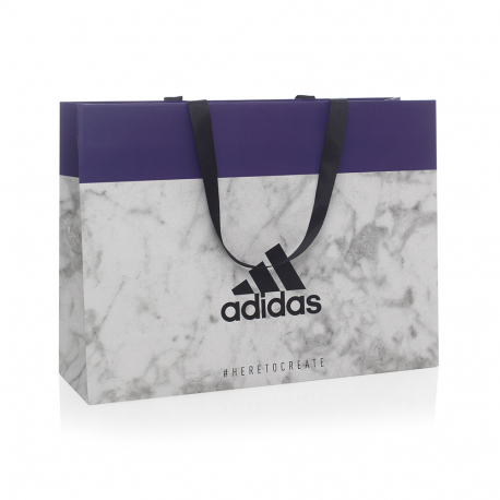 Luxury Ribbon Handle Paper Bags - Ref. Adidas