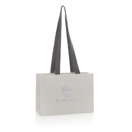 Luxury Ribbon Handle Paper Bags - Ref. Babiole Luxury Ribbon Handle Paper Bags - Ref. Babiole