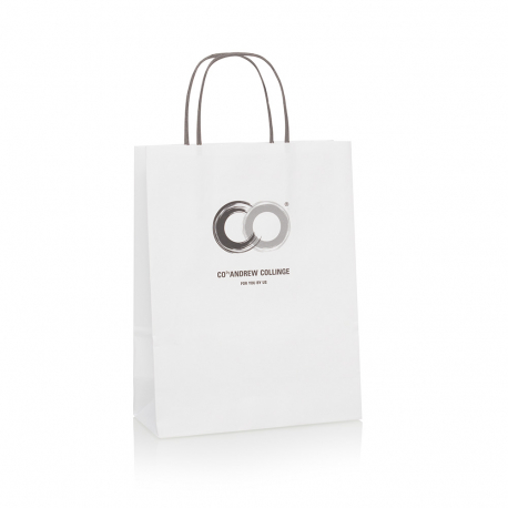 Twisted Paper Handle Bags - Ref. Andrew Collinge