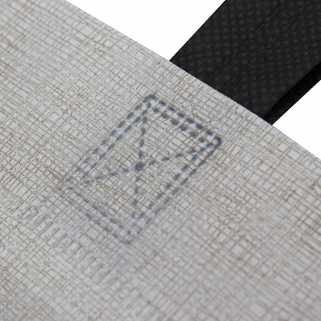 Flat Handle Non-Woven Polypropylene Bag - Ref. Boutique Woman Flat Handle Non-Woven Polypropylene Bag - Ref. Boutique Woman