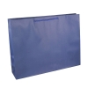 Blue Kraft Rope Handle Carrier Bags