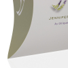 Printed Full Colour Matt Laminated Pillow Box Ref. Jennifer Young