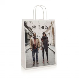 Laminated Twisted Handle Bag – Ref. Barts