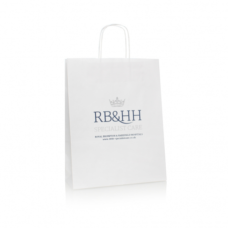 1000x Twisted Paper handle bags ref RB&HH 1000x Twisted Paper handle bags ref RB&HH