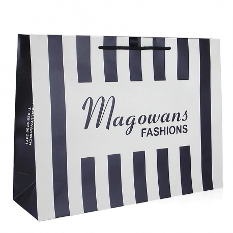 Magowans Fashions Luxury Card Paper Carrier Bags