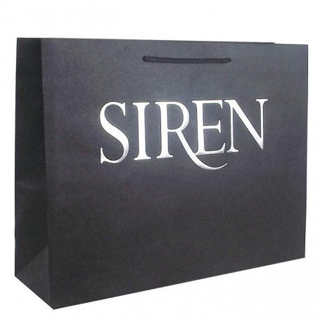 Brown Kraft Paper Carrier Bags - Ref. Siren Brown Kraft Paper Carrier Bags - Ref. Siren
