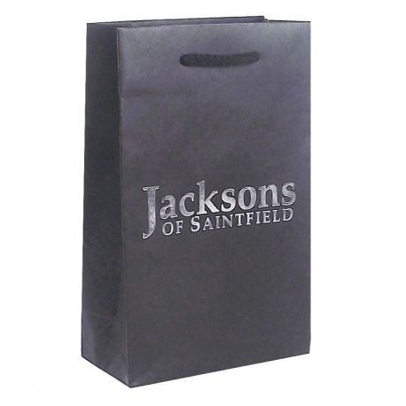 Brown Kraft Paper Carrier Bags - Ref. Jacksons Brown Kraft Paper Carrier Bags - Ref. Jacksons