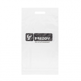 Printed Plastic Carrier Bag Ref Freddy