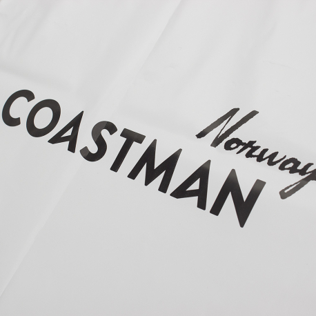 Printed Plastic Drawstring Bag Ref Coastman