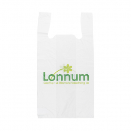 Printed Plastic Carrier Bag Ref Lonnum