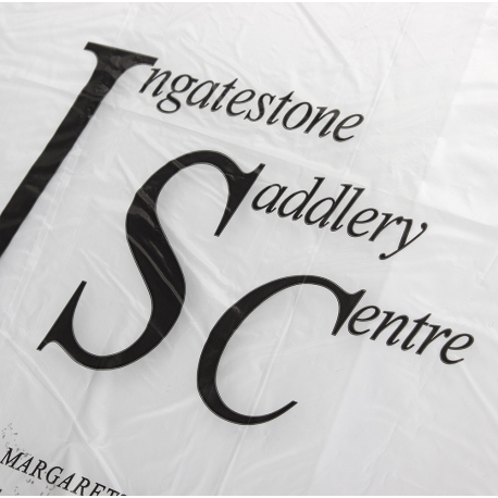 Printed Plastic Carrier Bag Ref Ingatestone Saddlery Printed Plastic Carrier Bag Ref Ingatestone Saddlery