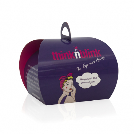 x250 Printed Paperboard Cake Boxes THINK N BLINK x250 Printed Paperboard Cake Boxes THINK N BLINK