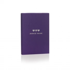 Two Piece Paper Box With Silver Foil Logo Ref Annie Haak