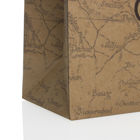 Custom Rope Handle Paper Bags ref. Gandys Custom Rope Handle Paper Bags ref. Gandys