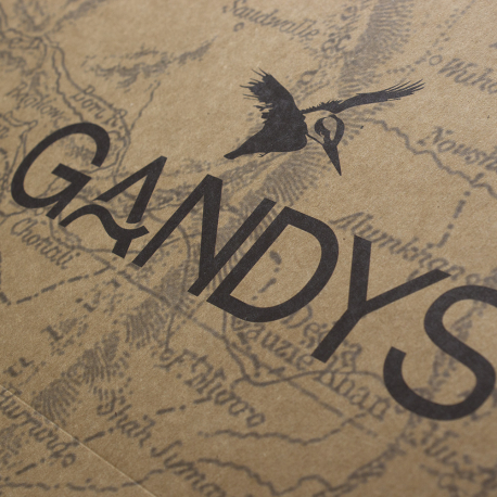 Custom Rope Handle Paper Bags ref. Gandys Custom Rope Handle Paper Bags ref. Gandys