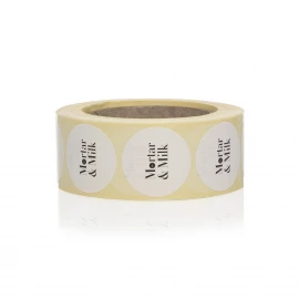 Branded Stickers Ref Mortar and Milk