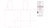 Preview of Jute Bag Artwork Template