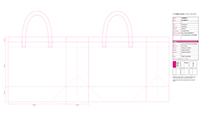 Preview of Non-Woven Bag Artwork Template