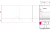 Preview of Handless Paper Bag Artwork Template