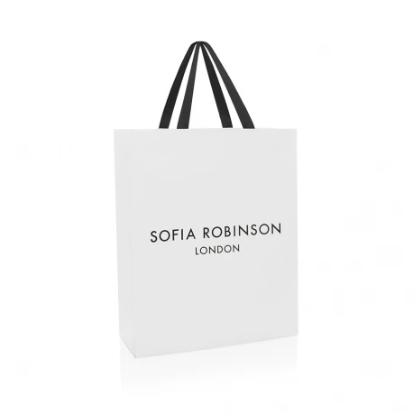 Ribbon Handle Carrier Bags | Luxury Insert Handle Carrier Bags ...